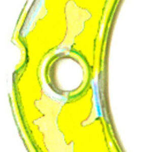 Smile Blade - Chartreuse Silver Tiger - Size Small
