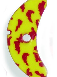 Smile Blades - Chartreuse Tiger Red- Size Medium