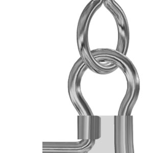 Crane Swivels with Interlock Snaps- Black Size 12