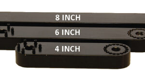 Extension Arms for Electronics Mount - 8" Length