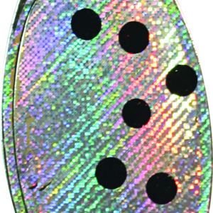 French Iridescent Foilistic Blades .018 Silver Size 4 1/2