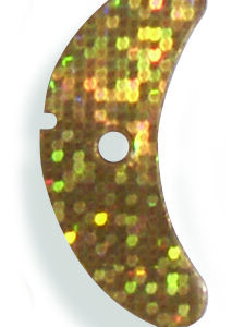 Smile Blades - Gold Sparkle - Size Medium