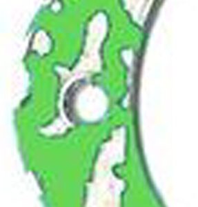 Smile Blades - Green Silver Tiger - Size Small