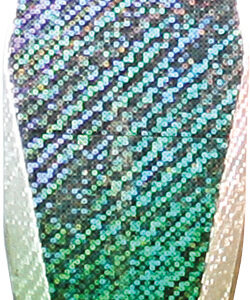 Hex Wobbler - Green Splash Iridescent Foil-1 oz
