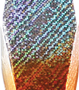 Hex Wobbler - Orange Splash Iridescent Foil-1 oz