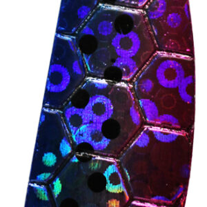 Trout Series Hex Wicked Witch Trolling Spoon - Rainbow - Size 2