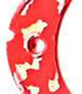 Smile Blade - Red Silver Tiger - Size Small