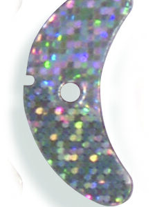 Smile Blades - Silver Sparkle - Size Medium