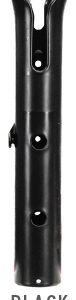 Single Rod Holder - Black