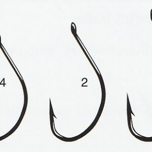 Gamakatsu Split / Drop Shot Hooks - Black - Size 4