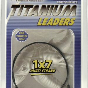 Titanium Leaders - 20# - .014" Dia - 12" Length
