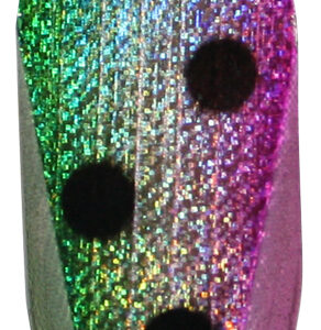 Hex Wobbler - Watermelon Foil Dot-3/4 oz