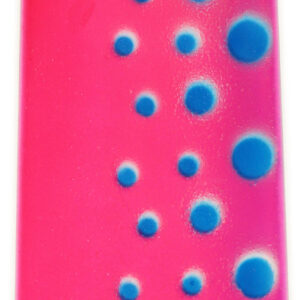 UV Dakota Flasher - Pink and Black Nickel Chrome Plate - Size 11"