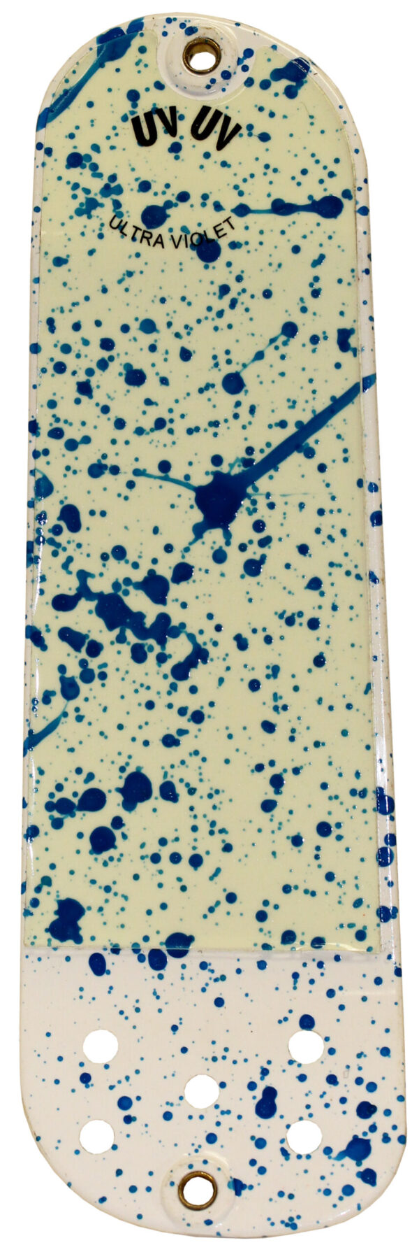 UV Dakota Flasher - Blue Spackle Silver Scale Back - Size 11"