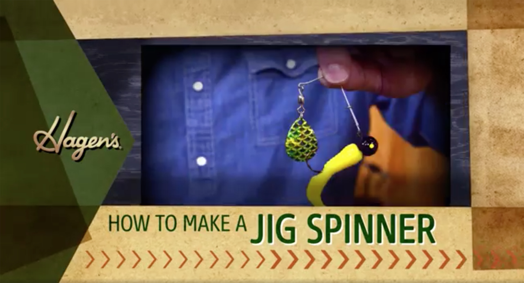How to Make a Jig Spinner Hagen's Fishing Components