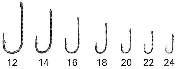 Daiichi 1110 Wide Gape Dry Fly Hook, Straight Eye - Size 20