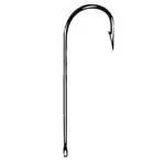 1000 VMC 9146 9146BZ Bronze Extra Long Shank Aberdeen Fish Hooks size 8
