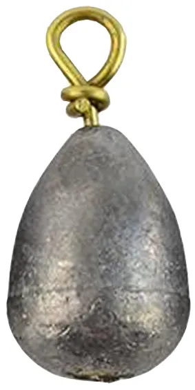 100 Bell/Bank Sinkers 3/8 Oz - Lead Fishing Weights For Freshwater, Fast Shipping